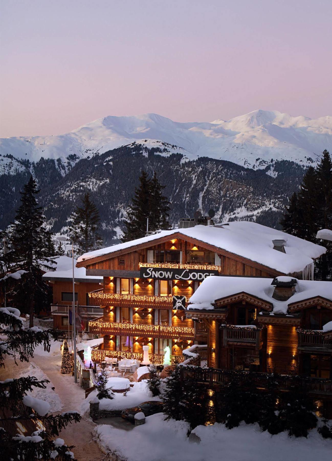 Snow Lodge Hotel Courchevel 1850 Dış mekan fotoğraf